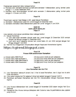 Kalender Pendidikan 2023-2024 Yogyakarta