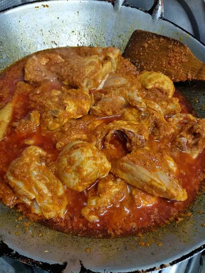 cara membuat rendang ayam paling senang