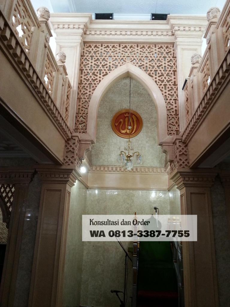  Ornamen Mihrab Masjid  WA 0813 3387 7755