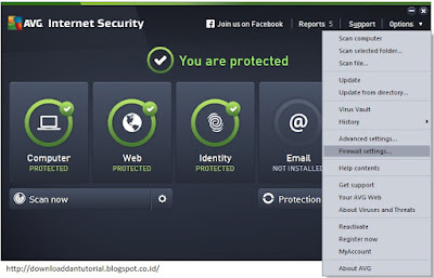 Mengatasi IDM Tidak bisa Download setelah Instal AVG Internet Security 2015 terbaru