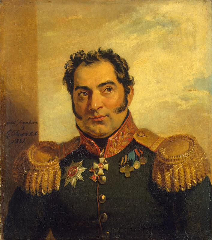 Portrait of Nikolai V. Vuich by George Dawe - Portrait, History Paintings from Hermitage Museum