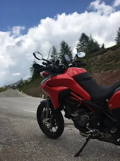 Ducati Multistrada 950s itinerari in moto motoitinerari veneto trentino