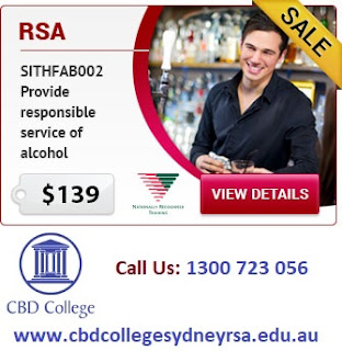 Provide RSA Courses Sydney