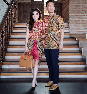 Jual Baju Batik Couple Terbaru Untuk Pesta