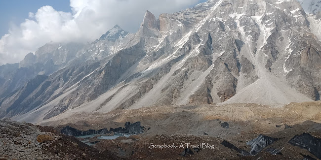 Glacier Kedartal Trek Kharak Uttarakhand Himalayan trekking