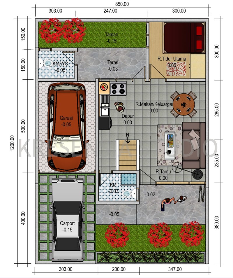 Ide Terpopuler Denah Desain Rumah, Inspirasi Terkini!