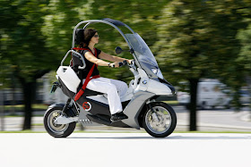 scootermatic Concept BMW C1-E Enduro