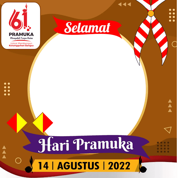 Link Twibbonize Hari Pramuka ke-61 Indonesia 14 Agustus 2022 id: selamatharipramukath2022