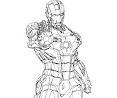 #9 Iron Man Coloring Page