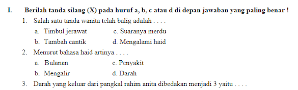 Contoh Soal Hots Fiqih Mi Kelas 5