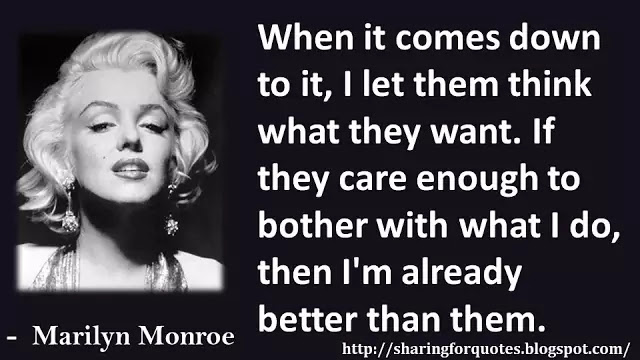 Marilyn Monroe inspirational Quotes 9