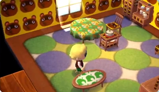 Animal Crossing 3DS diseños muebles