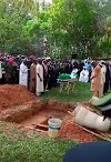 BREAKING: Buhari Laid To Rest In Daura With Full Military Honours 