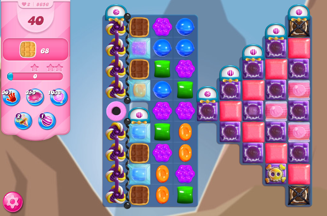 Candy Crush Saga level 8656