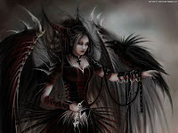 Eagle Woman | Dark Gothic Wallpapers