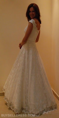 used wedding dress