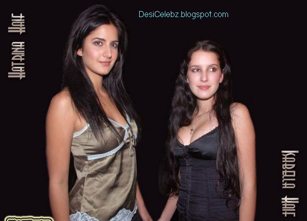 Katrina Kaif with her sizzling sexy sister Isabela