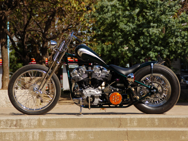 Harley Davidson Shovelhead By Motorcycles Force Hell Kustom