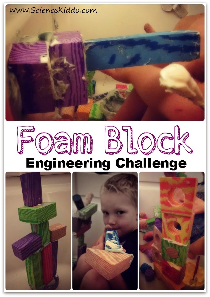 Foam Block Engineering Challenge | Simple STEM for Kids