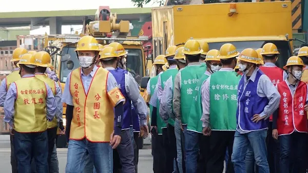 台電彰化區處檢視動員能量 物資經濟動員演練確實逼真