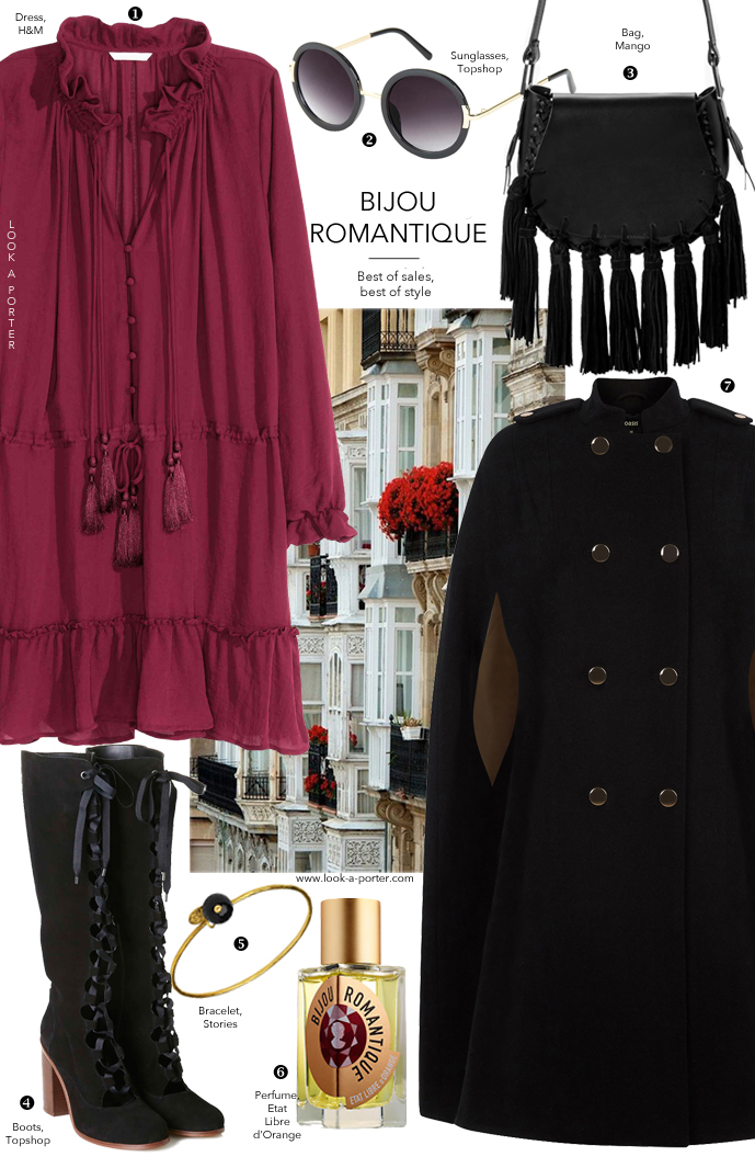 How to create Chloe-inspired, Parisian & bohemian outfit on a budget via www.look-a-porter.com style & fashion blog