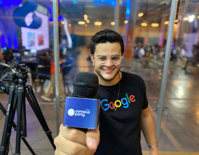 Tecnologia: Campus Party Brasília terá estúdio de vidro com o youtuber Eldo Gomes