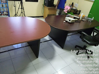 Meja Rapat 8 Orang Desain Custom Sesuai Meja Rapat Yang Lama + Furniture Semarang