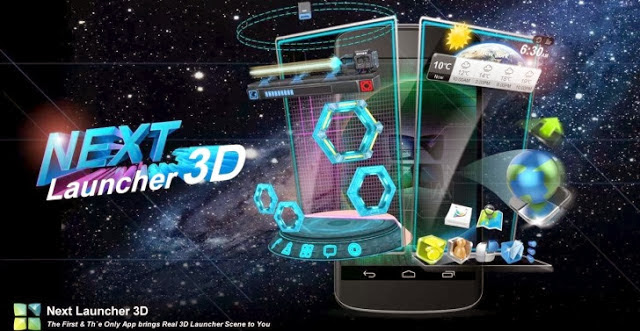 Next Launcher 3D 2.05 APK Free Download Android App