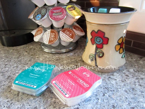Scentsy bars and warmer