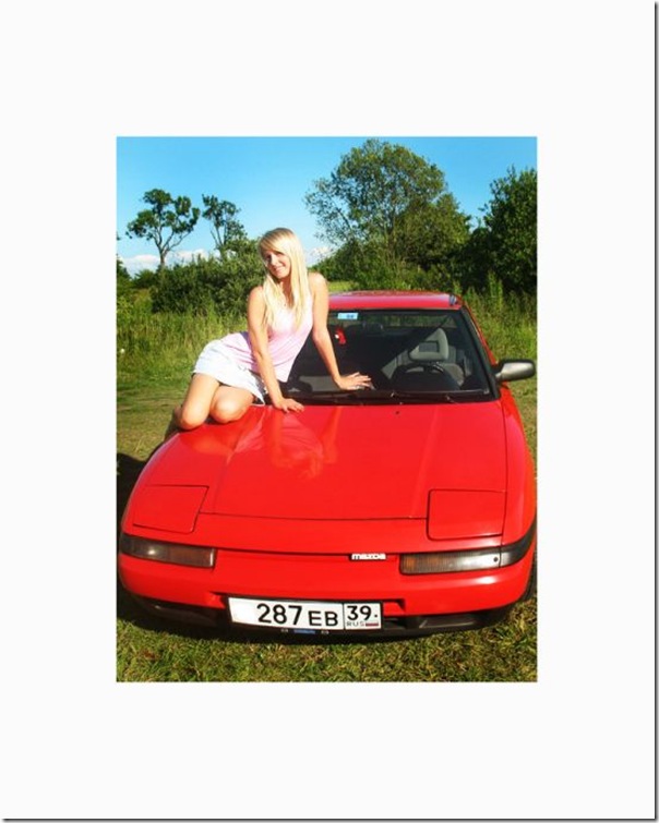 Lindas mulheres russas com carros (20)