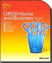 Microsoft Office Home & Business 2010 - 2PC/1User (one desktop and one portable) (Disc Version)