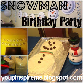 Snowman Cake Decorations