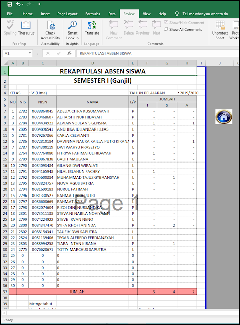 Selamat berjumpa kembali dengan aku sebagai admin blog  Aplikasi Absensi Siswa Kurikulum 2013 Otomatis Siap Cetak