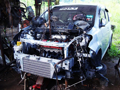 Mivek4doddle: PERODUA Myvi + 4G93T Engine