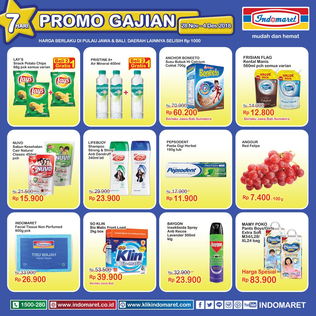  Indomaret  Promo  Katalog GAJIAN  Periode 28 04 Desember 