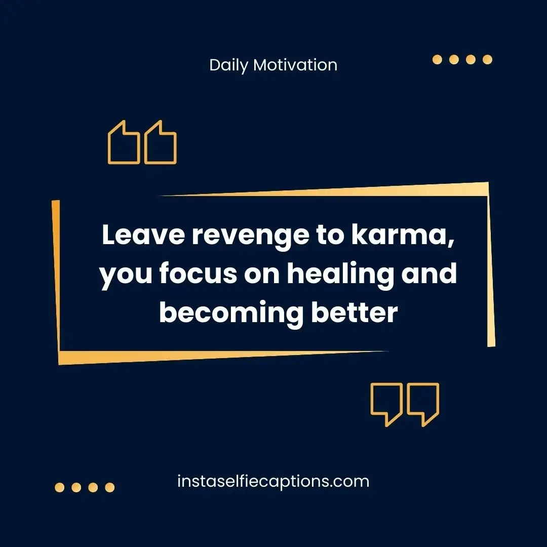 Motivational Karma Captions & Quotes For Instagram In English