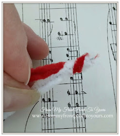 Pipe Cleaner Candy Cane Tutorial- From My Front Porch To Yours