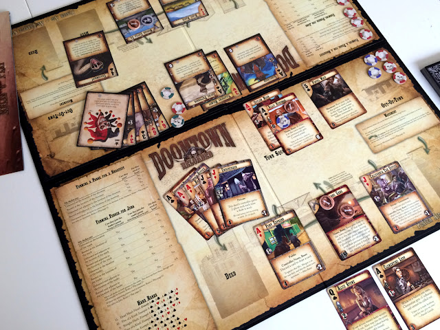 Doomtown Reloaded review play board