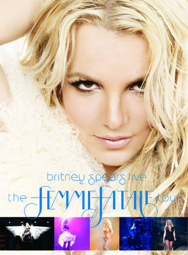 Britney Spears Live The Femme Fatale Tour DVD isn't out until Monday Nov