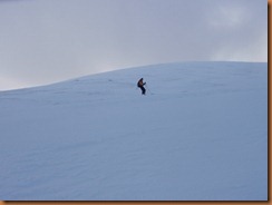 Lower down the snow was HEAVY and i was uncertain!