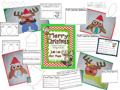 Mrs. Lee's Kindergarten: Christmas Crafts & Writing Activities and Blog