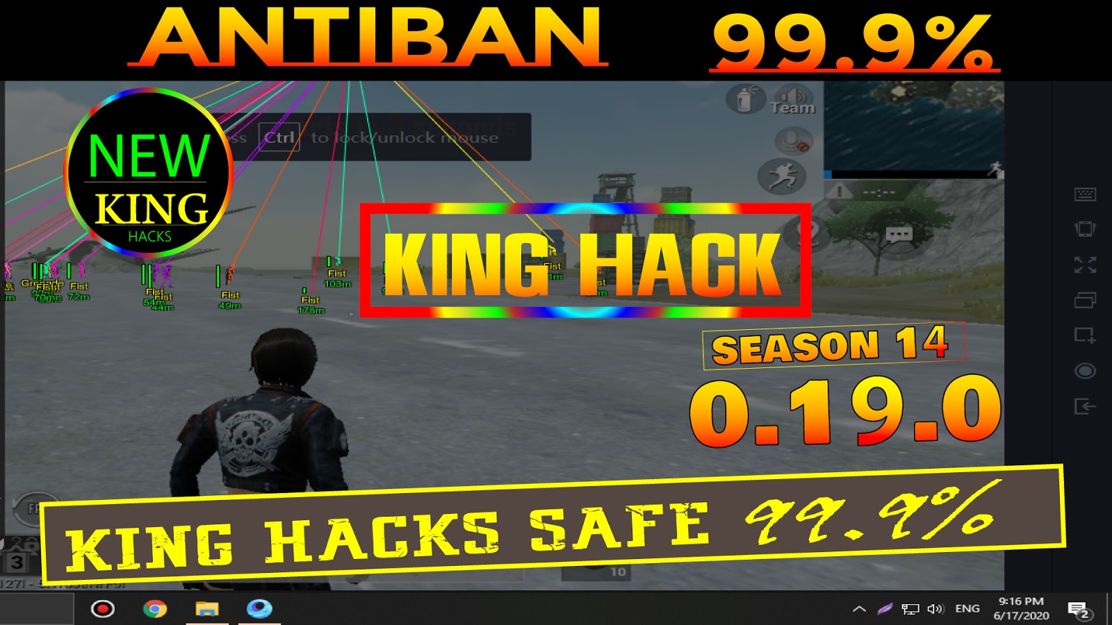 Pubg Emulator Hack 0 19 0 100 Safe King Hack Technologygamesbd