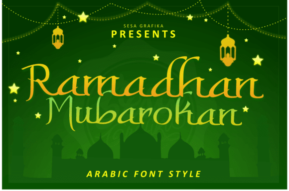 50 ramadhan amazing font - fontsave