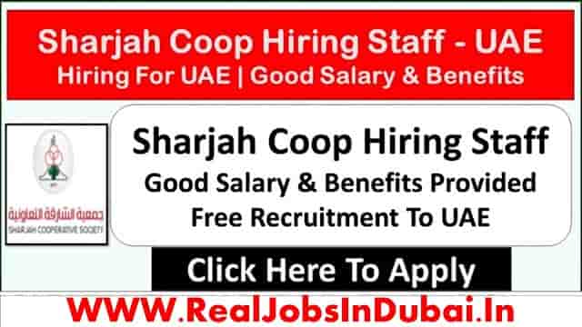 Sharjah Coop Careers Jobs Opportunities In UAE – 2024