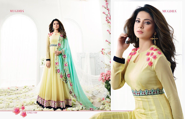 Buy Online Party Wear Anarkali Salwar Suit at Low Price.