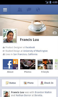 Facebook for Android v1.8.1