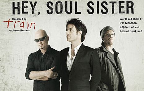 hey soul sister. has a good rhythm and i