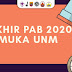 TAHAP AKHIR PAB UKM PRAMUKA UNM TAHUN 2020, PENGUMUMAN NAMA-NAMA PESERTA YANG LOLOS 