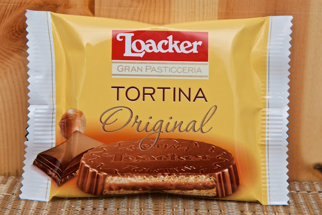 Tortina Original Loacker - waffer - italy - dessert - milk chocolate - hazelnut - chocolat au lait - gaufrette