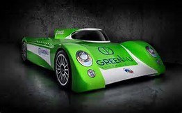 green panoz electric le mans circuit